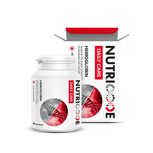 Hemoglobin Daily Care NUTRICODE ( vervaldatum 30/09/2023)