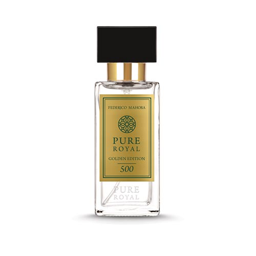 FM 500  PARFUM UNISEX - PURE ROYAL COLLECTION 50 ml  GOLDEN EDITION